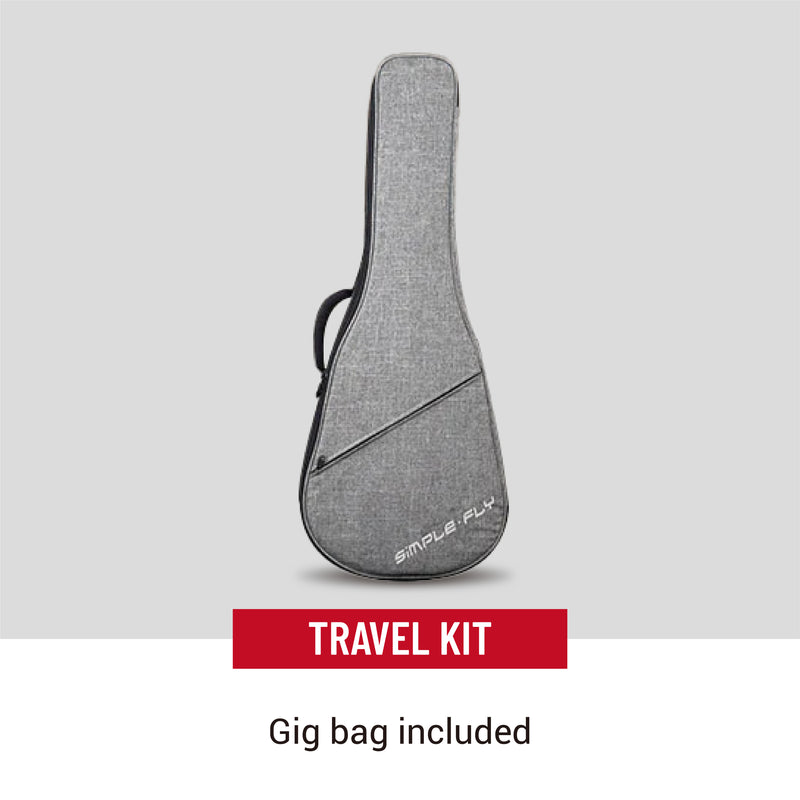 Carbon Fiber Guitar One-piece Molding Technology with Gig Bag J2
