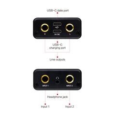 Portable Mini USB Audio Interface with 24bit 192Khz Sampling Rate SF2403